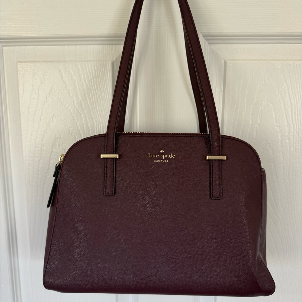 Kate Spade Deep Burgundy Shoulder Bag